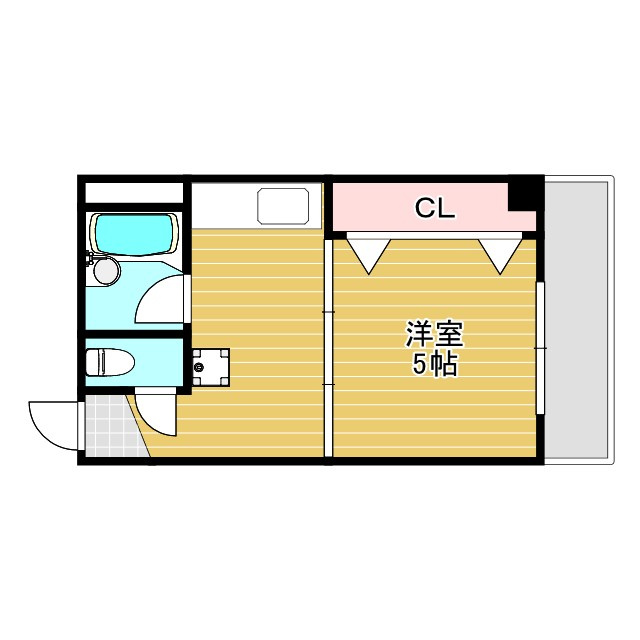 西浦ビルの間取り