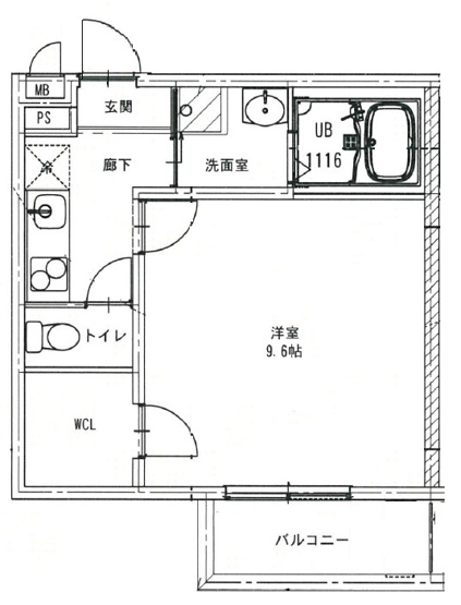 【間取り】 |  フレール Ⅱ番館