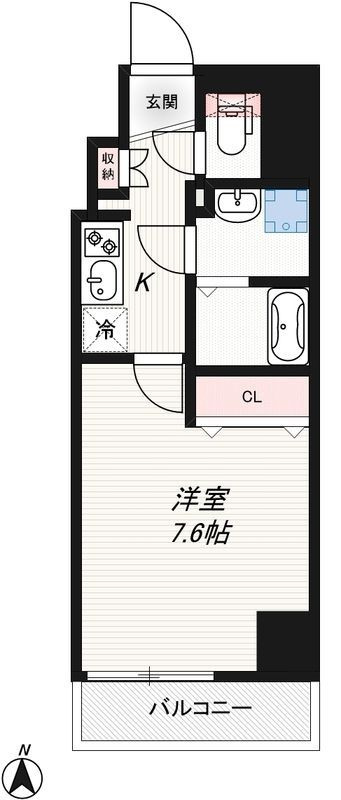 ジェノヴィア両国Ⅲスカイガーデンの間取り