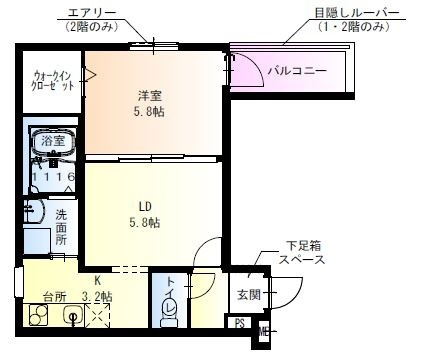 【間取り】 | フジパレス高井田本通