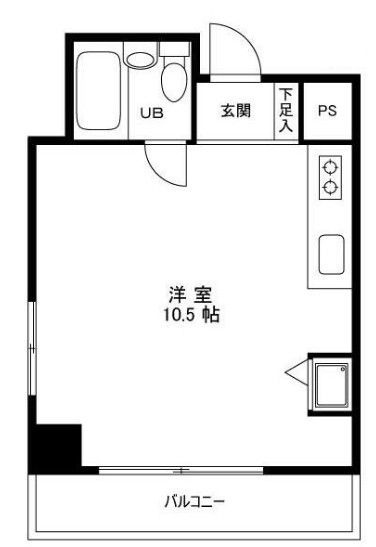 ハッピー本郷の間取り|間取りです。