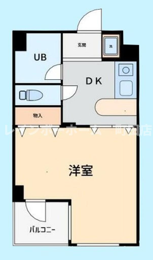 ピアレジアオヤマ５※初期費用分割あと払いサービス利用可能物件の間取り