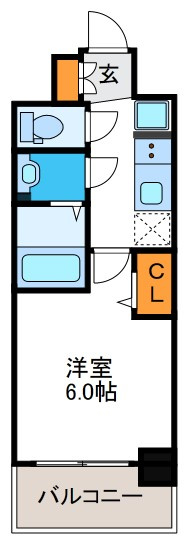 グランカリテ九条南の間取り