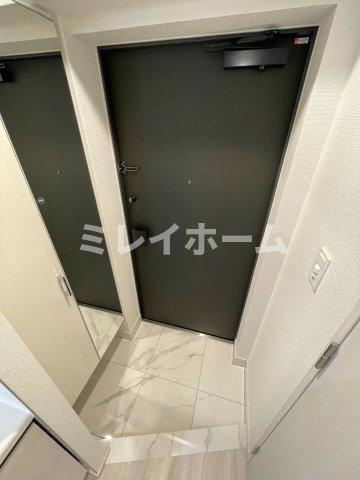 クレイシアIDZ蒲田の玄関