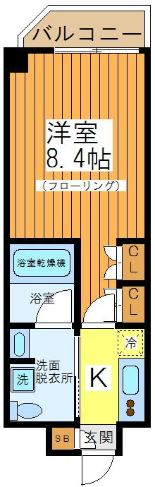 グランドコンシェルジュ赤堤の間取り