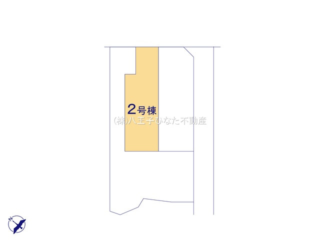 『八王子市新築戸建て』八王子市兵衛2-6-7【仲介手数料無料】の区画図|～仲介手数料無料☆八王子ひなた不動産～八王子市兵衛　新築戸建て