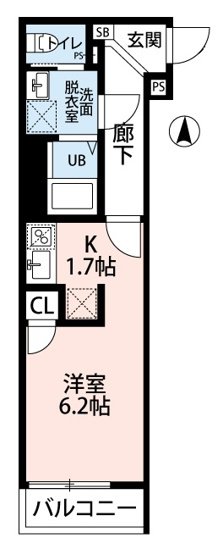 【間取り】 | Crecia大和田町