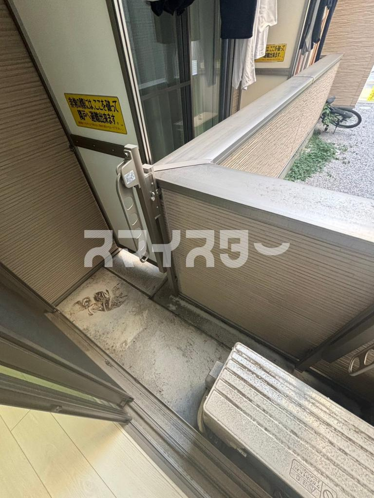 カインドネス八王子片倉Ｂ棟のバルコニー