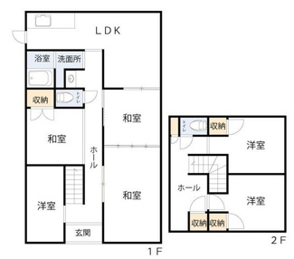 【間取り】 | 熊本県熊本市南区八分字町