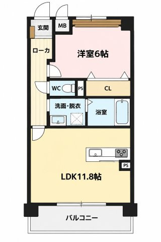 ホームクラルスの間取り