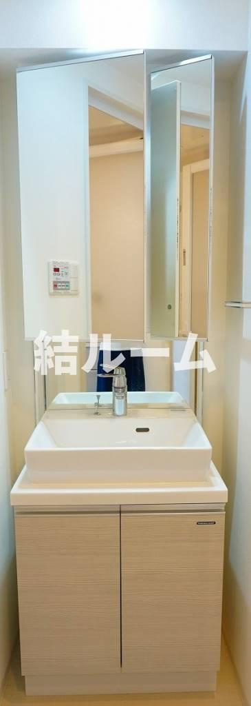練馬区平和台２丁目の賃貸マンションの洗面所