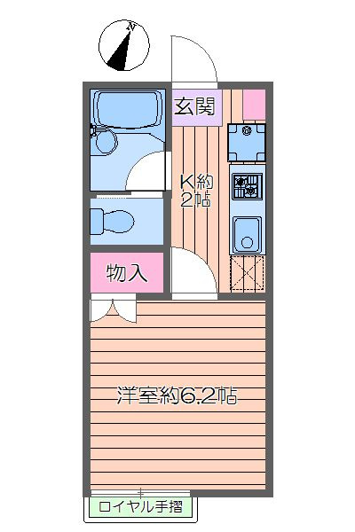 エスポワール弐番館の間取り