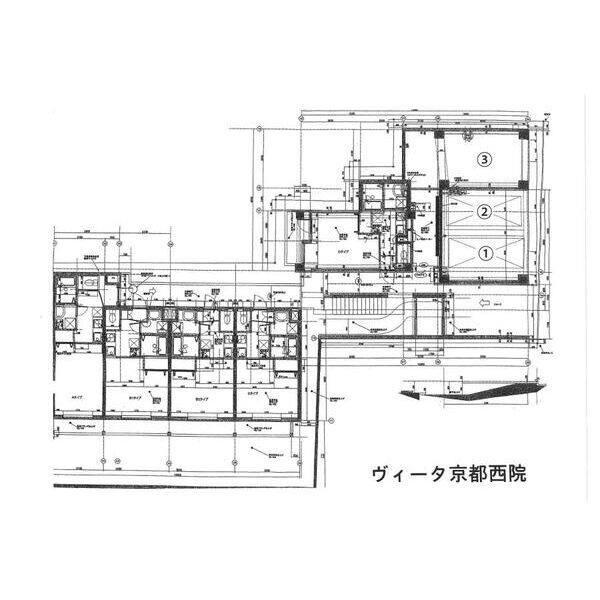 ヴィータ京都西院の区画図