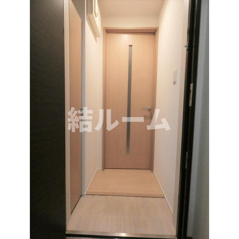 豊島区駒込１丁目の賃貸マンションの玄関