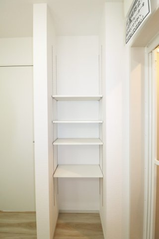 郡山市安積町長久保3丁目　　　 １号棟　　　安積第３小学校、安積第２中学区　の収納|※同社施工例