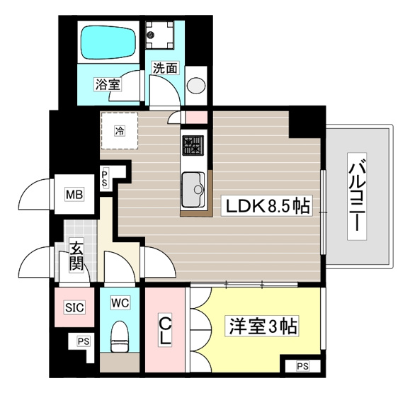 【間取り】 | ジオエント阪神西宮