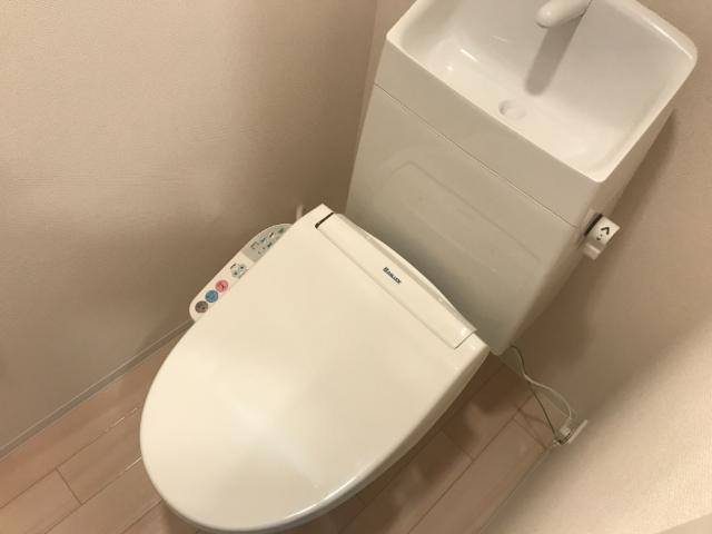 ジェミニＢのトイレ|シャワー付トイレ
