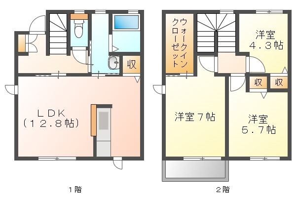 シャーメゾンＴＯＭＯの間取り