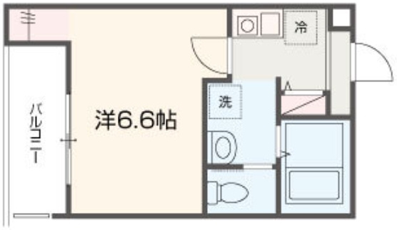 メルラス田無の間取り