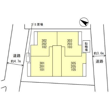 【区画図】 | ブラン・キューブ