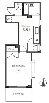 【間取り】 | 代沢３丁目マンション
