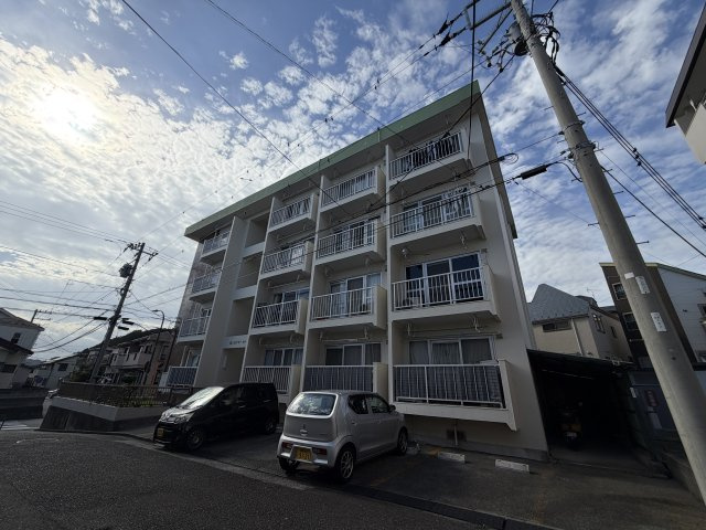 堀ノ内グリーンハイツの外観|外はこのようになっています