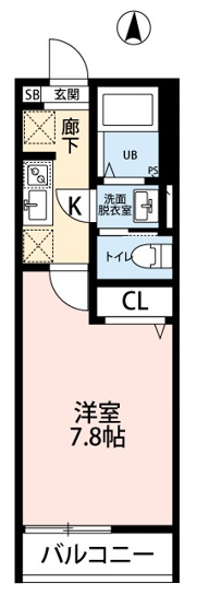 【間取り】 | Crecia大和田町