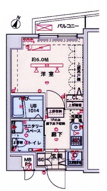 ブライズ大森東の間取り