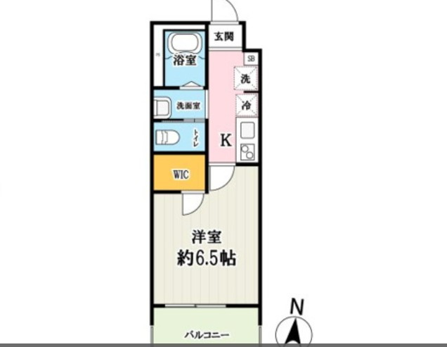 ファミール草加の間取り