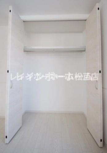 クレサージュ新松戸の収納|こまごまとしたものを収納できそうですね
