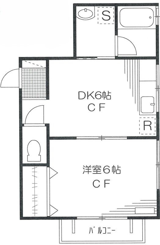 ドミールの間取り