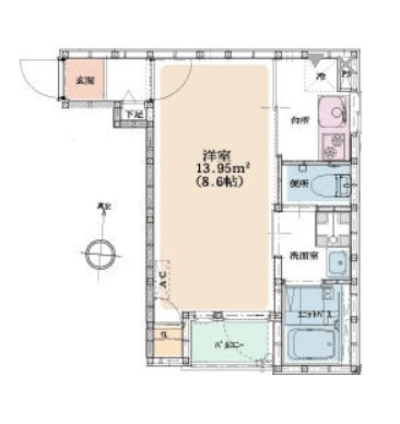 Ｖｉｌｌａｂｒｉｓｅ常盤の間取り
