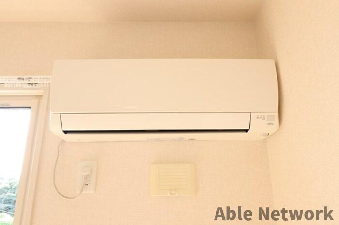 サンシャインヒルズ厨の設備|エアコン付き