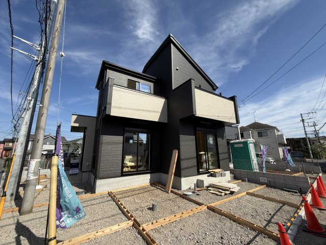 『八王子市新築戸建て』八王子市上壱分方町192-1【仲介手数料無料】　６期の外観|～仲介手数料無料☆八王子ひなた不動産～八王子市上壱分方町　新築戸建て