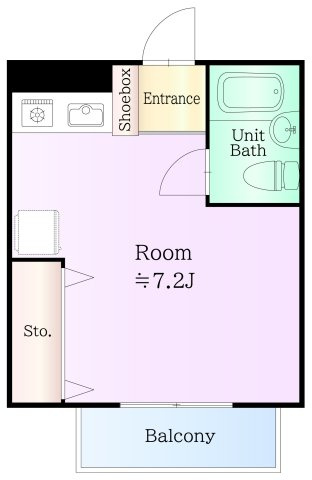 SHメゾン横浜鶴見の間取り