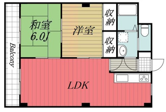 【間取り】 | パークサイド　Ⅱ