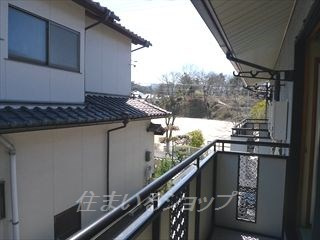 ハイランドＡの展望|募集のお部屋（201号室）からの眺望です！