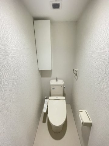 福岡市博多区竹下１丁目の賃貸マンションのトイレ
