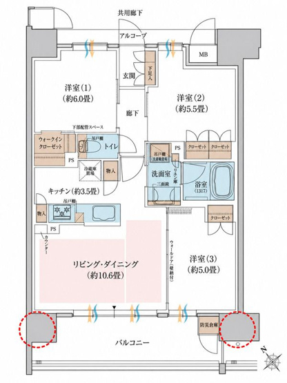 【間取り】 | リビオ堺グリーンアベニュー