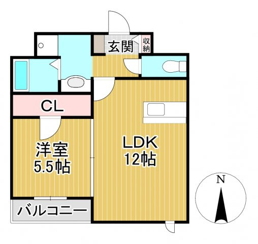 ALLEYⅡの間取り