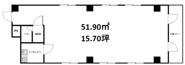 調布KSビルの間取り