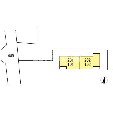 カーサ ベルリオの区画図