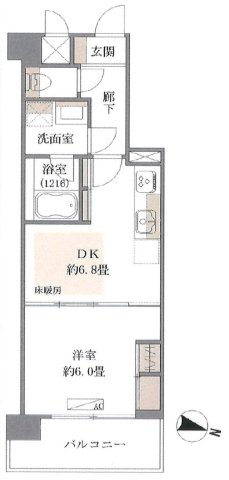ライオンズマンション東大赤門前の間取り