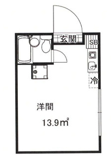 Ｉｎｉｔｉｕｍ　ｄｏｍｕｓ渋谷本町の間取り