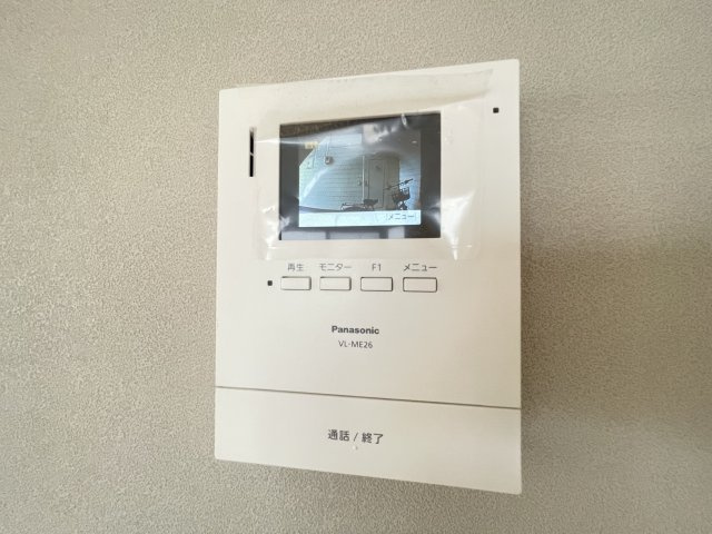 春日部市増富のアパートのセキュリティ