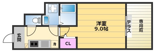 【間取り】 | ファシルカワト2