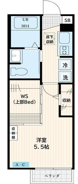 Ｌｉｅｎｓ　ＲＥＧＡＬＯ船堀ｓｔａｔｉｏｎの間取り|間取りです。