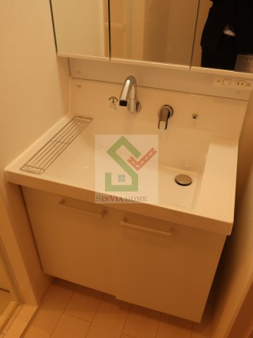 練馬区南大泉3丁目アパートB棟の独立洗面台