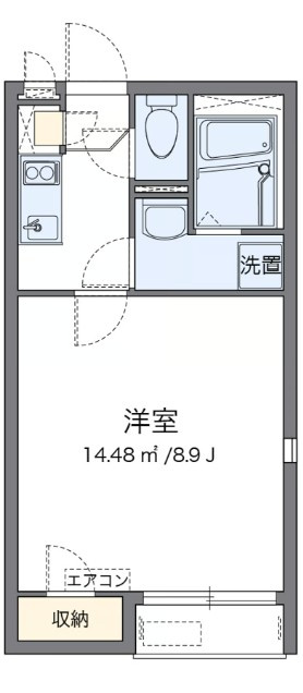 レオネクスト三愛の間取り