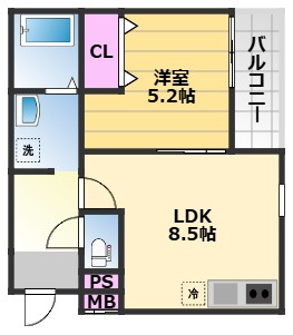 【間取り】 | フジパレス和泉大宮駅南1番館